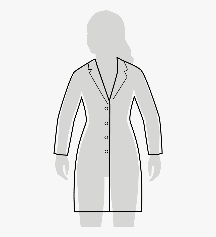 Slim Fit Lab Coat Fit - Formal Wear, HD Png Download