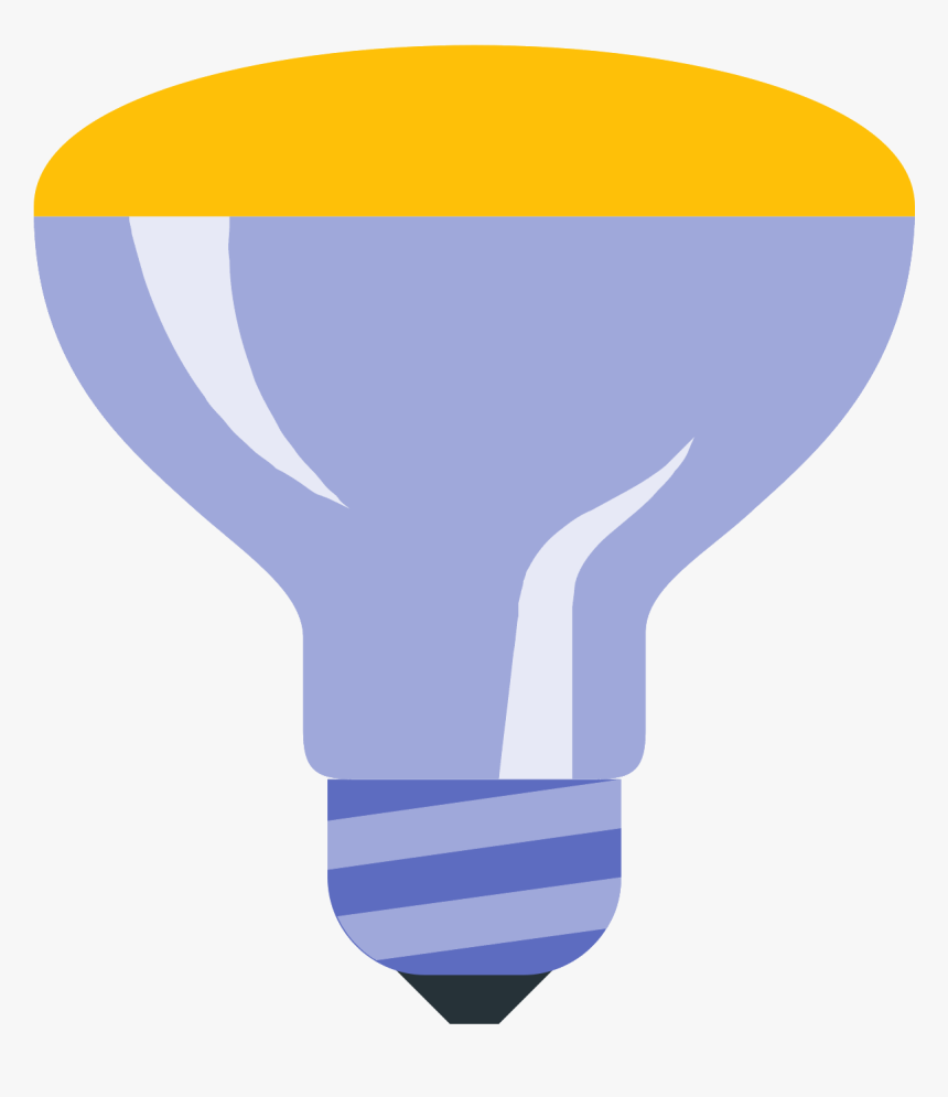 Mirrored Reflector Bulb Icon, HD Png Download