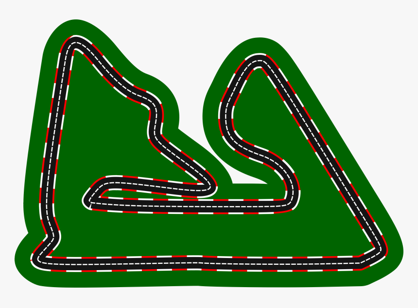 Track Clipart Race Course - Bahrain F1 Track Clipart, HD Png Download