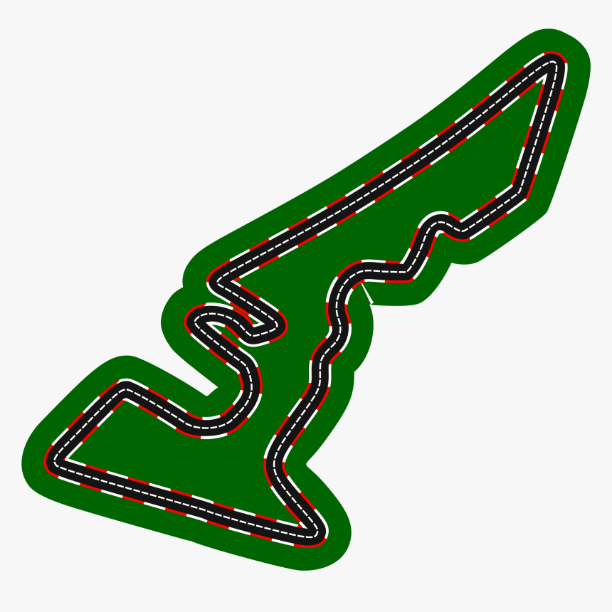 Race Track Clipart - Clipart Rennstrecke, HD Png Download