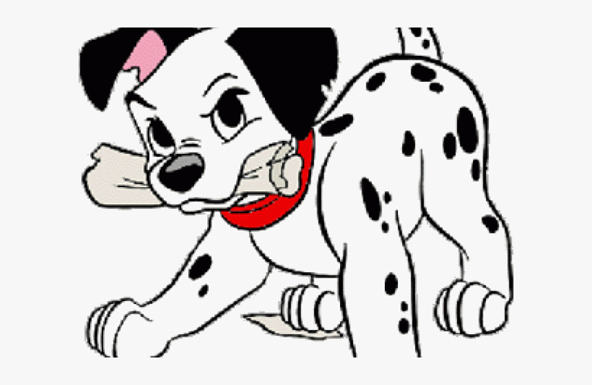 Sad Puppy Clipart - 101 Dalmatian Png, Transparent Png
