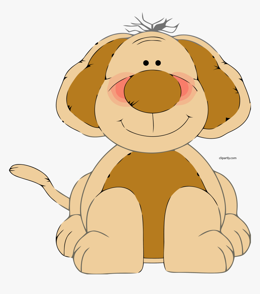 Chubby Puppy Transparent Clipart Png - Puppy Clip Art, Png Download