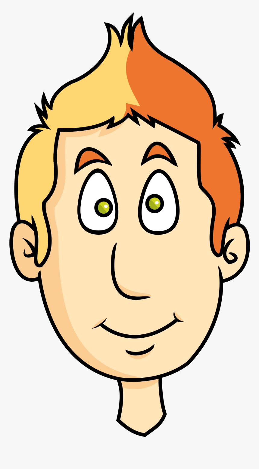 Smiling Teen Face Clip Arts - Teen Face Clipart, HD Png Download