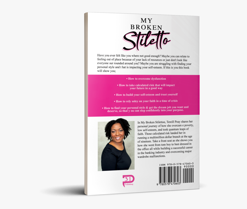 My Broken Stiletto Backcover - Brochure, HD Png Download