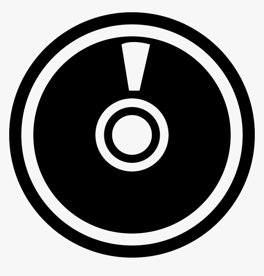 Compact Disc Variant With Border - Circle, HD Png Download