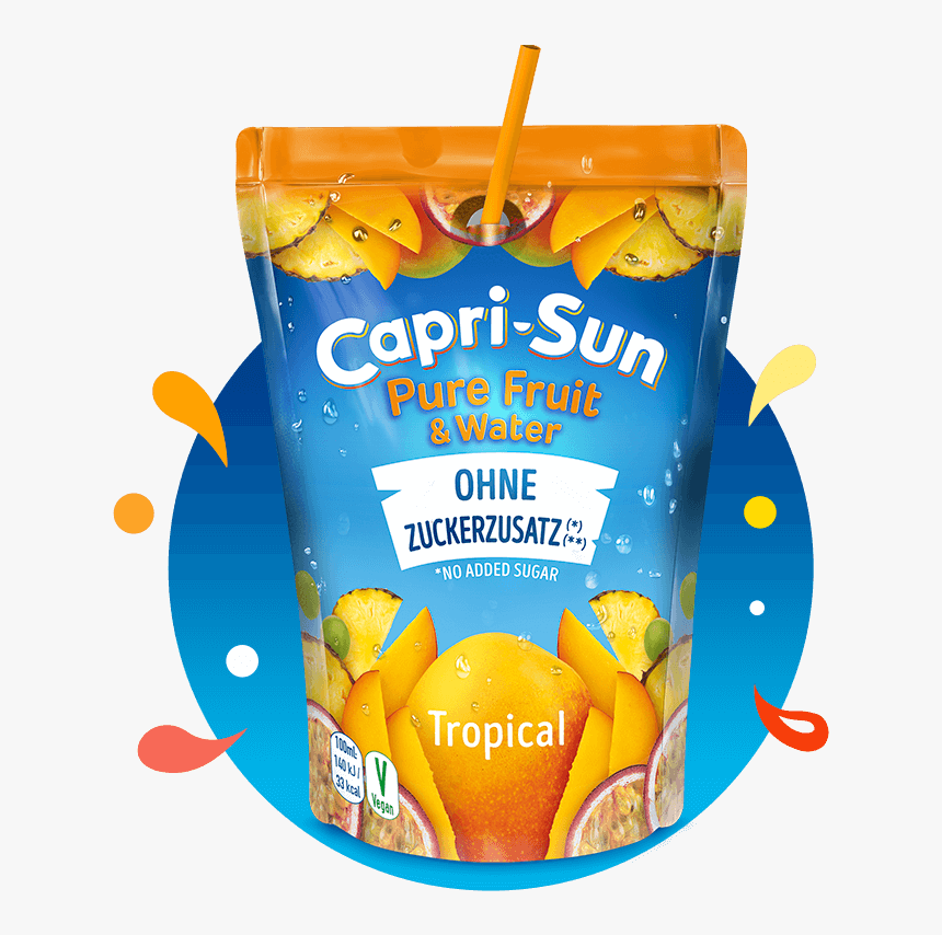 Capri Sun Apple And Strawberry, HD Png Download