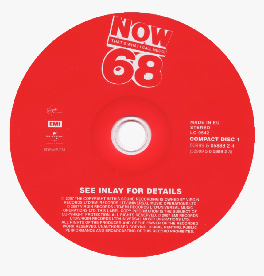 Now That's What I Call Music 68 Cd, HD Png Download