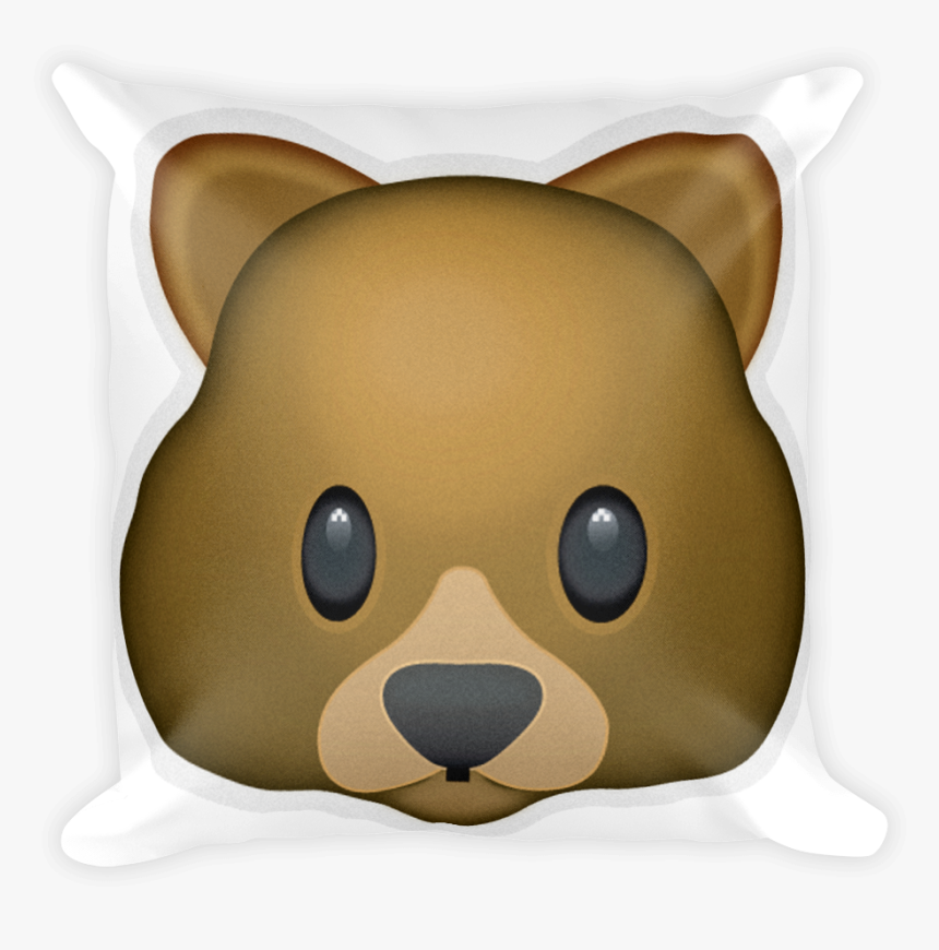 Transparent Bear Face Png - Oso Emoji, Png Download