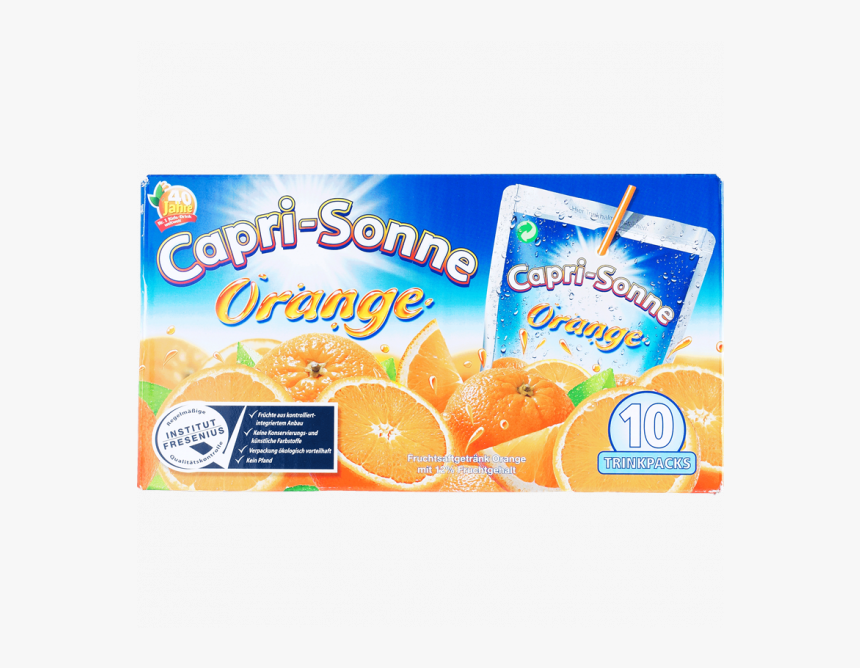 Capri Sonne Orange 10pc - Valencia Orange, HD Png Download