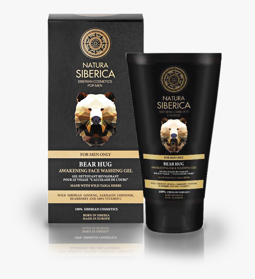 Transparent Bear Face Png - Bear Hug 150ml Natura Siberica, Png Download