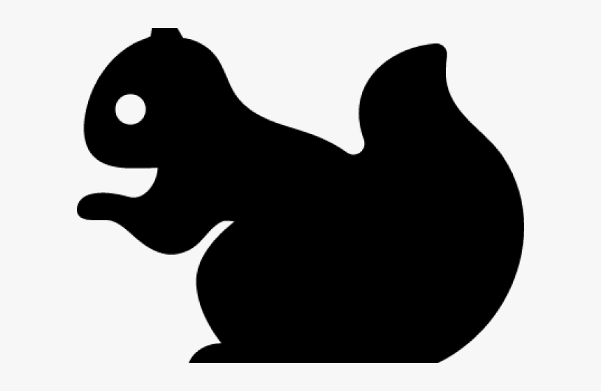 Squirrel Clipart Side View - Squirrel Icon Png, Transparent Png