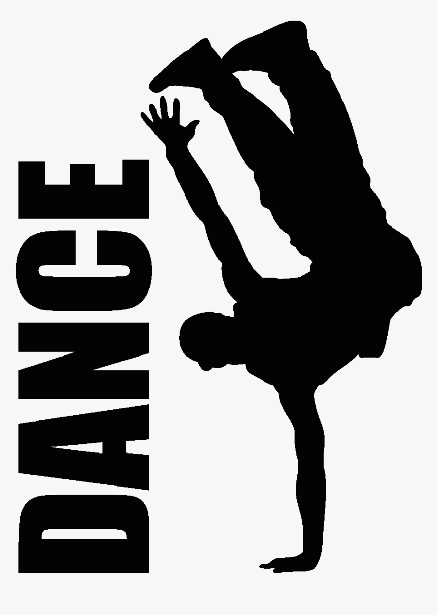 Hip Hop Dancer Silhouette , Transparent Cartoons - Danse Hip Hop Clipart, HD Png Download