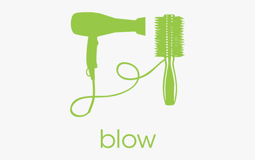 Blow Dry Hair Logo, HD Png Download