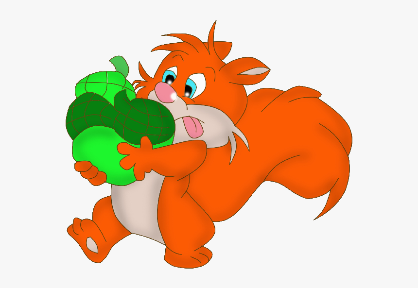 Cartoon Squirrel Clipart - Squirrel, HD Png Download