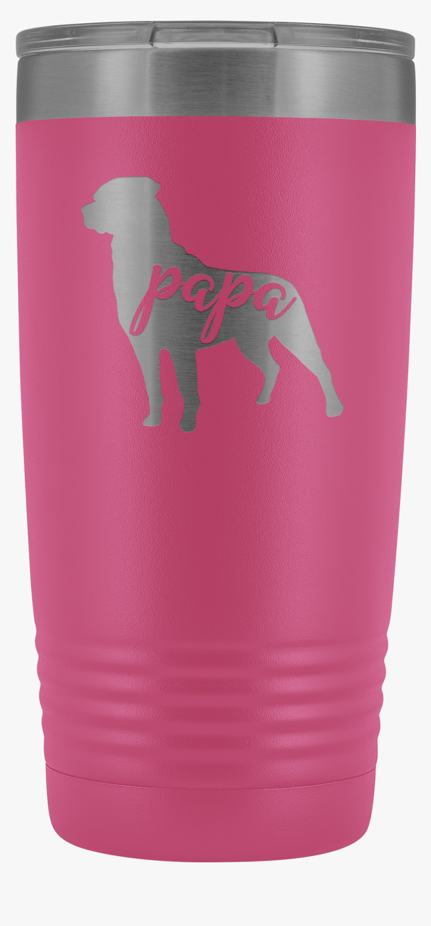 Rottie Papa Tumbler, Rottweiler Dog Dad 20oz Insulated, HD Png Download