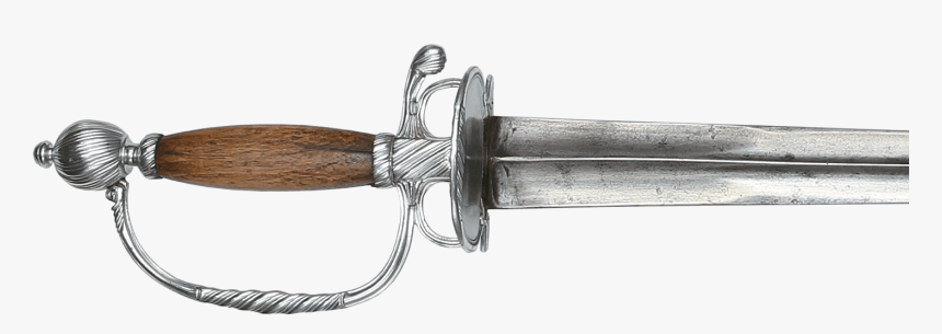 George Washington S 1753 Silver Hilted Smallsword - George Washington Favorite Sword, HD Png Download
