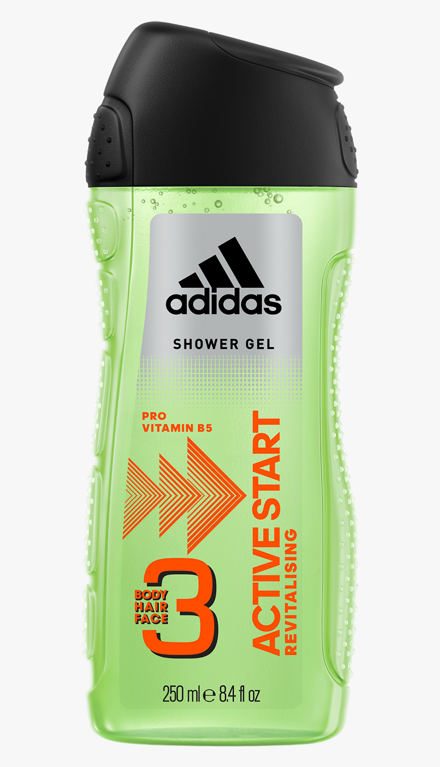Active Start 3in1 Body, Hair And Face Shower Gel For, HD Png Download