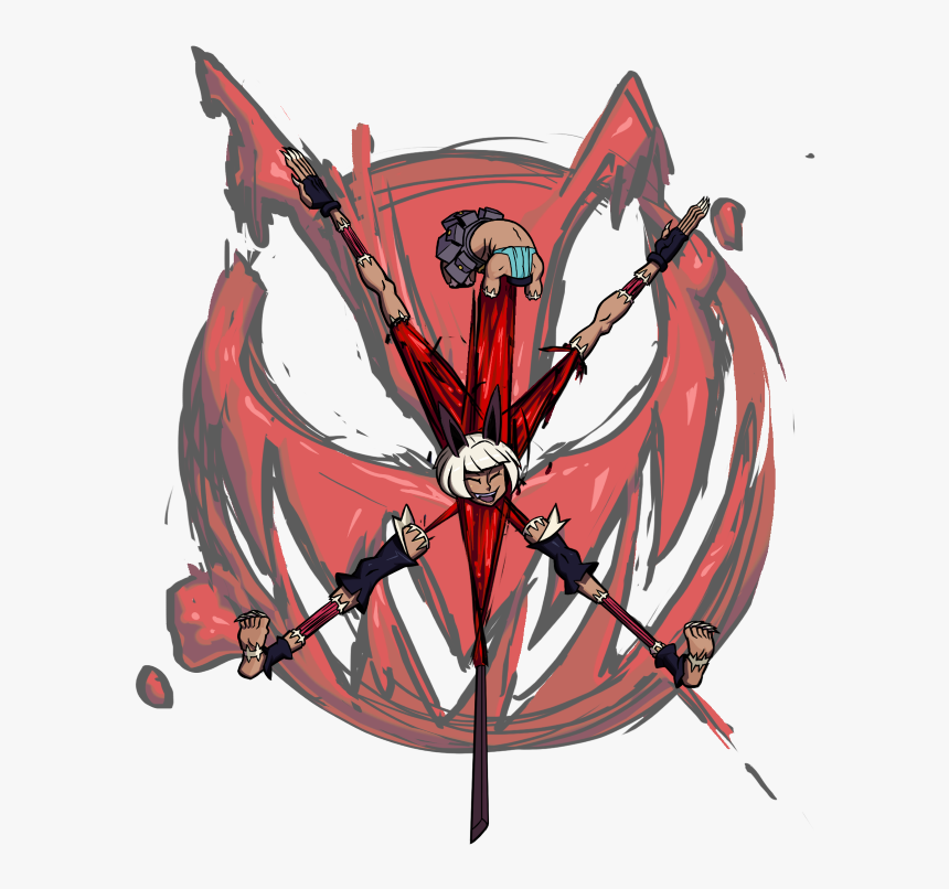 Skullgirls Red - Skullgirls Png, Transparent Png