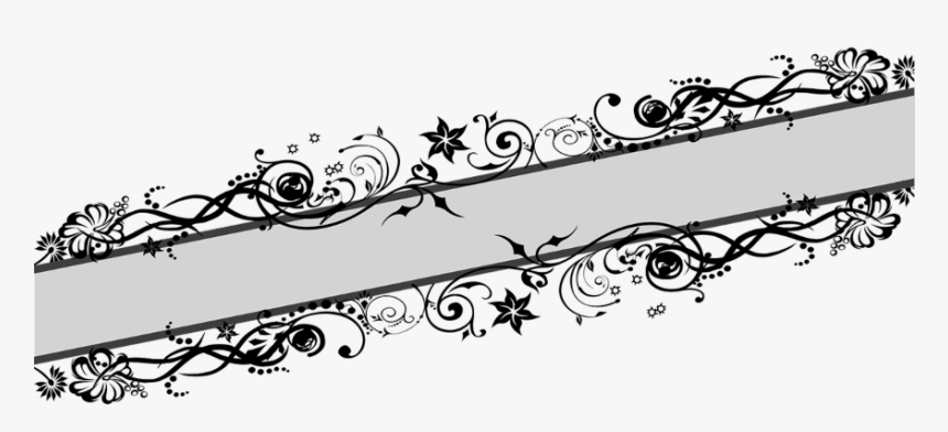 #ribbon #banner #decoration #edit #beautiful - Drawing, HD Png Download