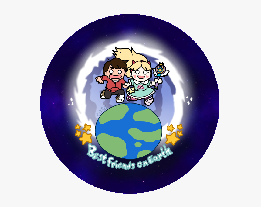 Best Friends On Earth - Cartoon, HD Png Download