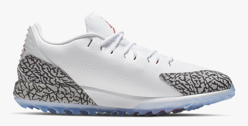 Jordan Adg Trainer - Jordan Adg Men's Golf Shoe White Red, HD Png Download