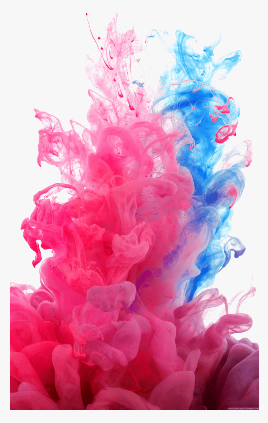 Colorful-smoke - Pink And Blue Smoke, HD Png Download