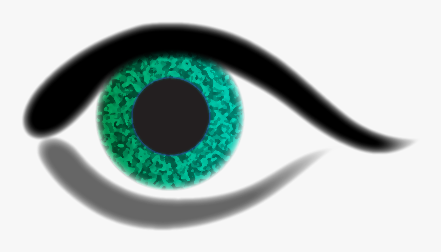 Ghosted, Blue/green Iris - Eye Liner, HD Png Download