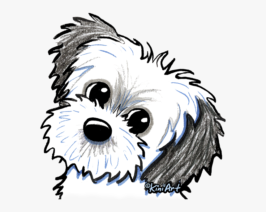 Transparent Shih Tzu Png - Png Cartoon Shih Tzu, Png Download