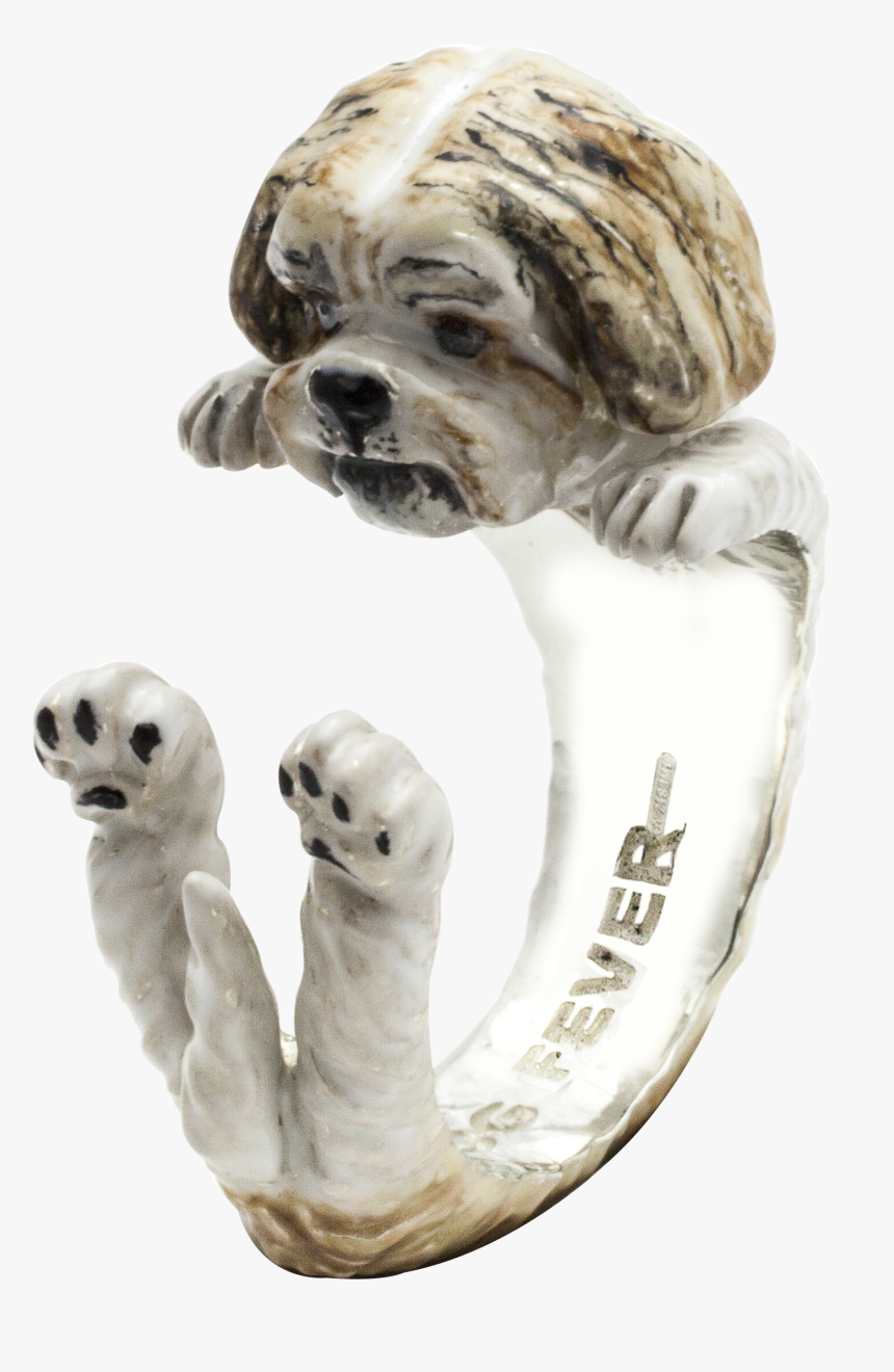 Shih Tzu Hug Ring, HD Png Download