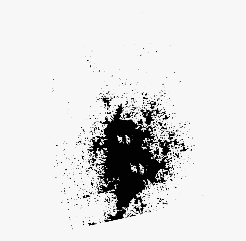 Splash - Monochrome, HD Png Download