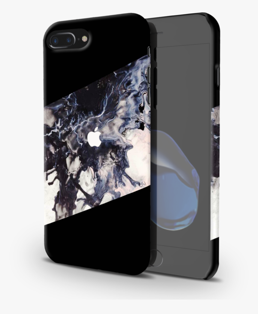 Black Splash Cover Case For Iphone 7/8 Plus - Amazon Great Indian Sale In Mobile Cases, HD Png Download