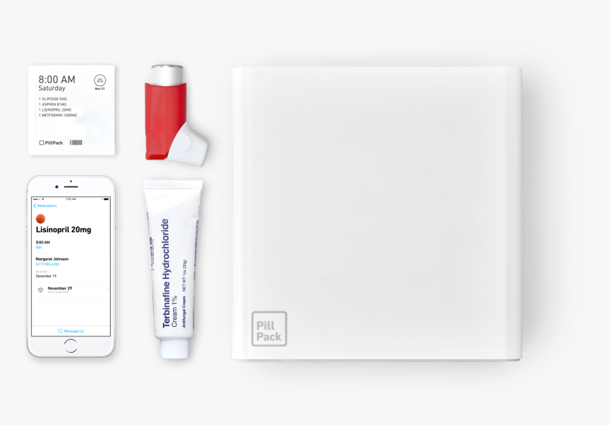 Pillpack - Bottle, HD Png Download