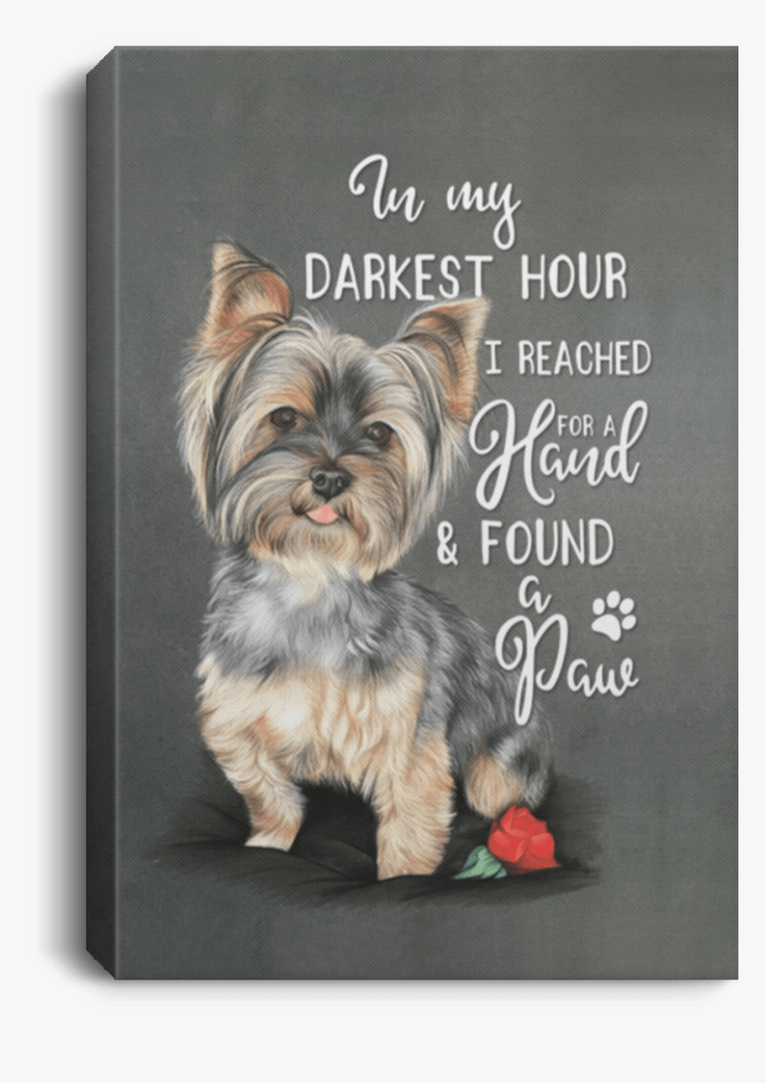 Pastel Pictures Of Yorkshire Terrier, HD Png Download