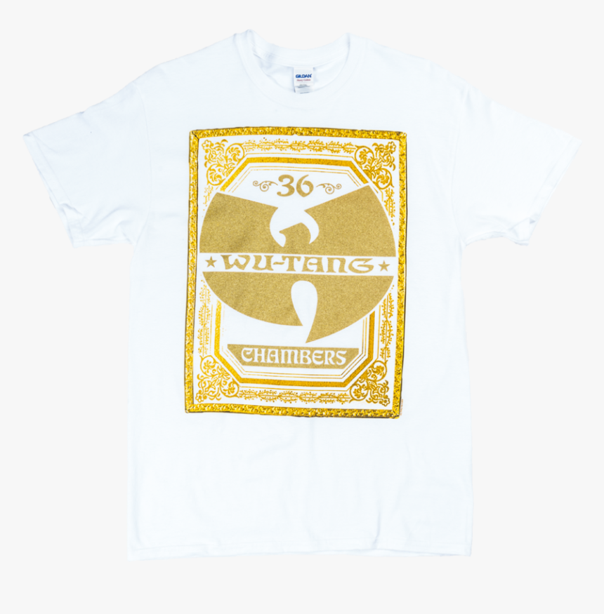 Gold Chambers T Shirt - Gold Wu Tang T Shirt, HD Png Download
