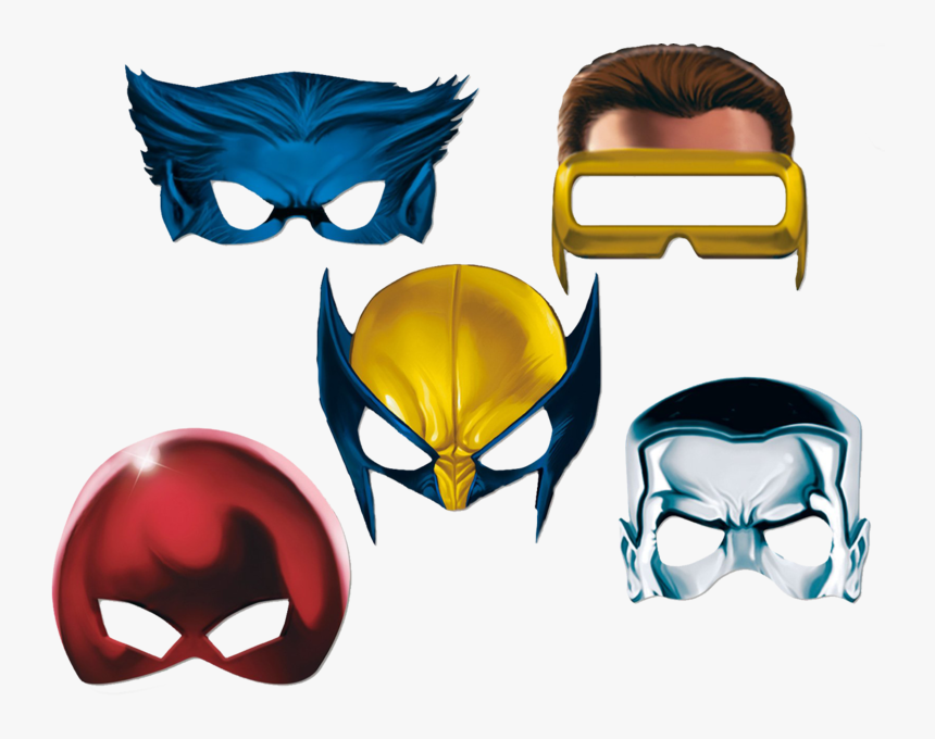 X Men Masks - X Men Theme Party, HD Png Download