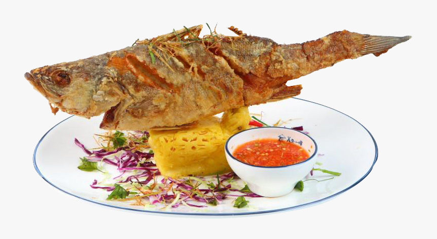 Clip Art Fried Lemongrass Transprent Png - Salmon, Transparent Png