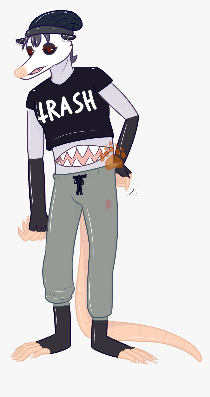 [open] Monster Possum Adopt - Cartoon, HD Png Download