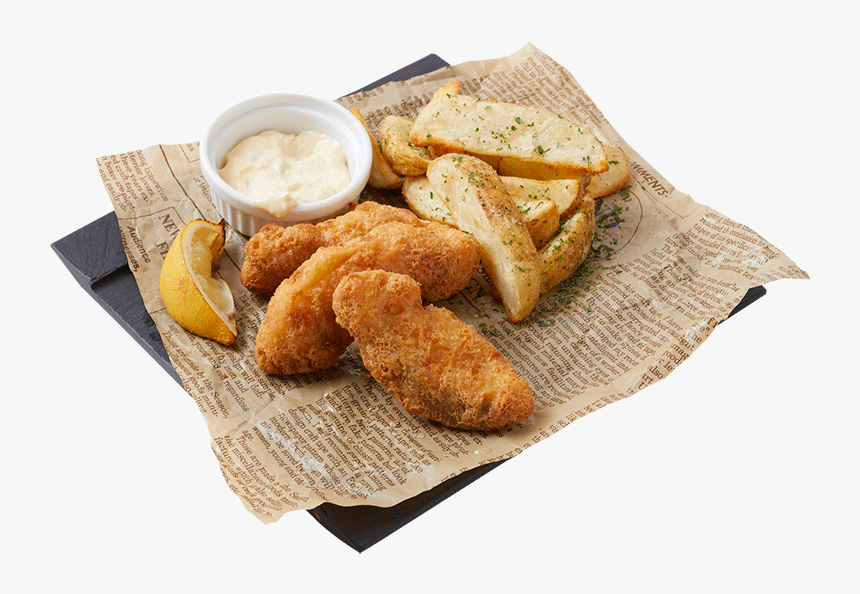 Fish & Chips - ドミノピザ フィッシュ & チップス, HD Png Download