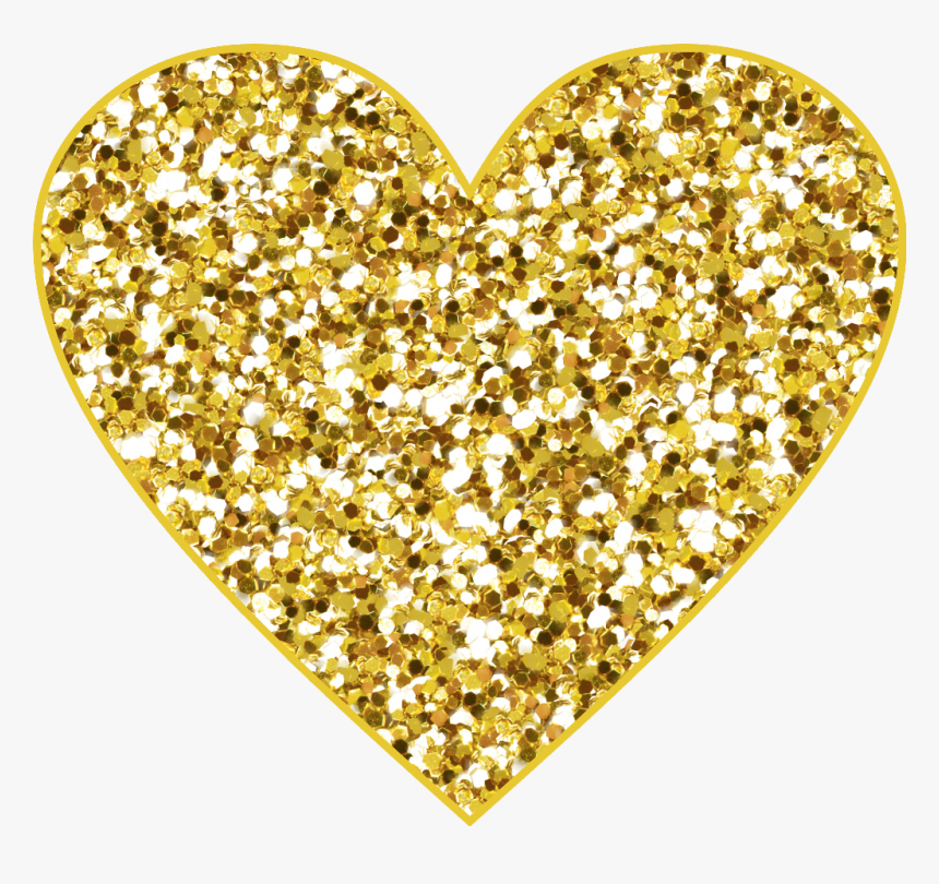 Gold Glitter Heart Png | Bruin Blog
