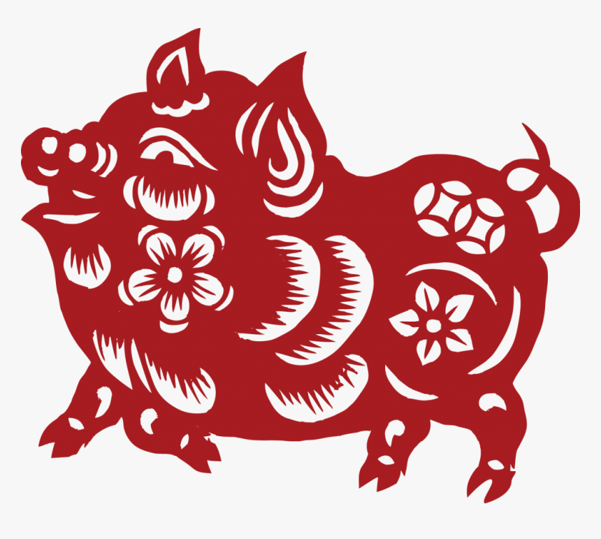 Chinese Year Of The Pig Design, HD Png Download