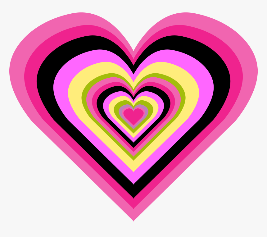 Gold Glitter Heart Clipart 6 By Nicholas - Retro Heart Png, Transparent Png