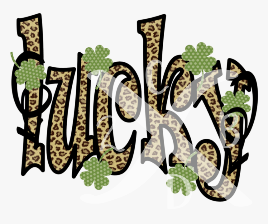 Luckycheetahprint - Illustration, HD Png Download
