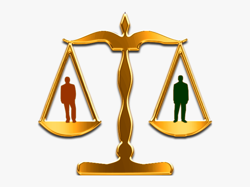 Transparent Law Scale Png - Scales Of Justice Clip Art, Png Download