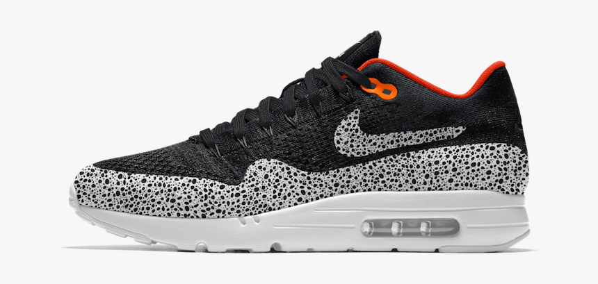Nike Air Max 1 Flyknit Safari, HD Png Download