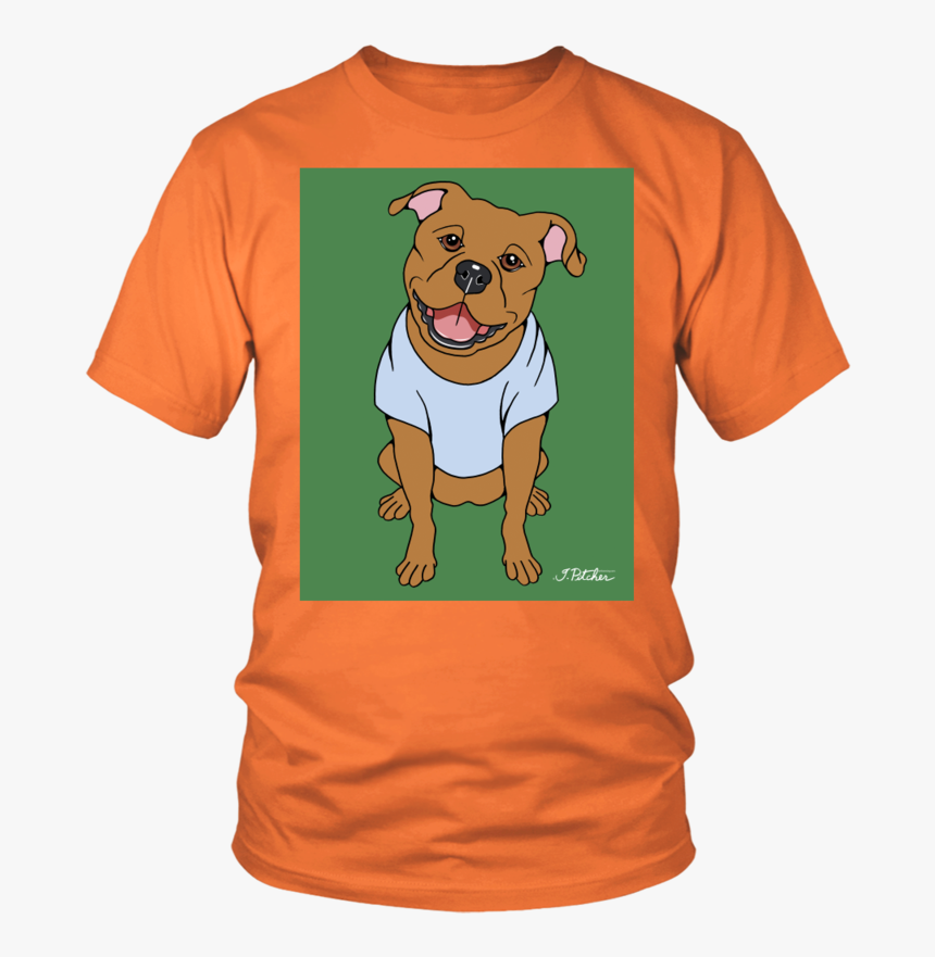 Pitbull Dog T-shirt - T-shirt, HD Png Download
