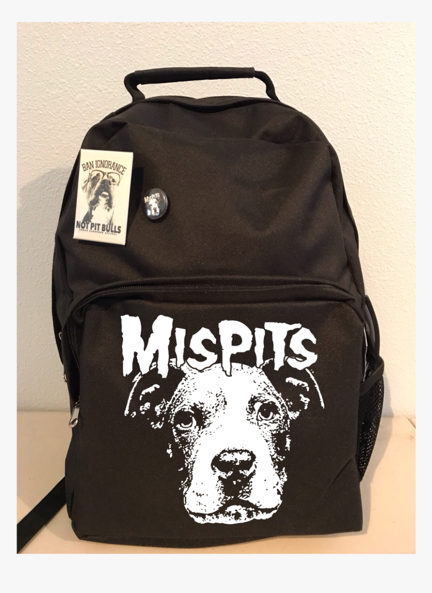Mispits Black Backpack - Mispits, HD Png Download