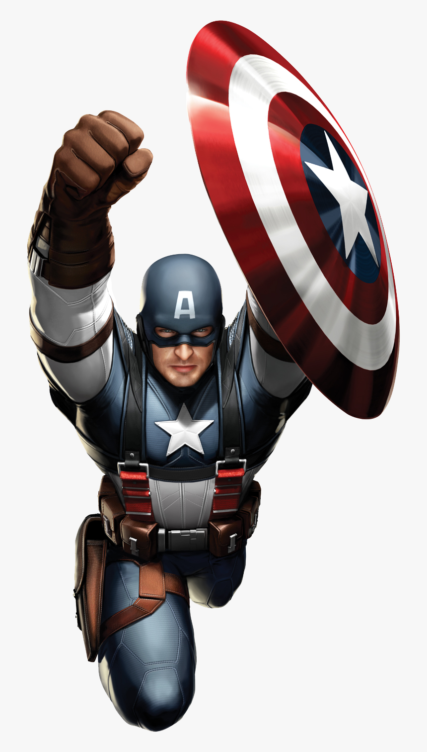 Captain America Photo Background - Captain America Fly, HD Png Download