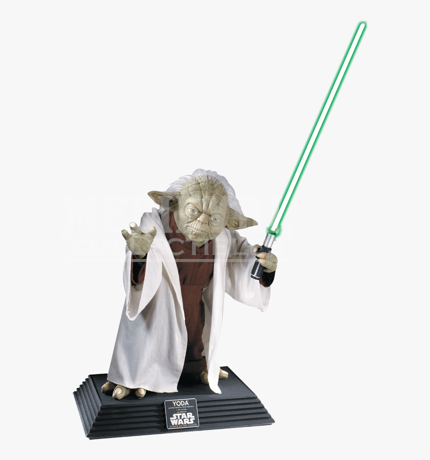 Transparent Yoda Head Png - Life Size Yoda Statue, Png Download