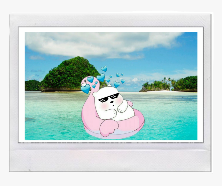 #webarebears🤘💕 Ice Bear Have A Great Day - Cartoon, HD Png Download