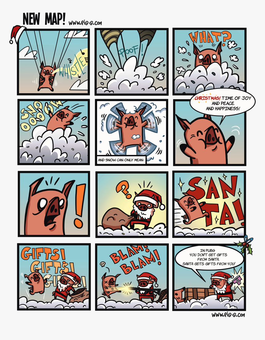 Omg Omg Omg Omg Omg Omg Omg Snow - Pubg Comics, HD Png Download
